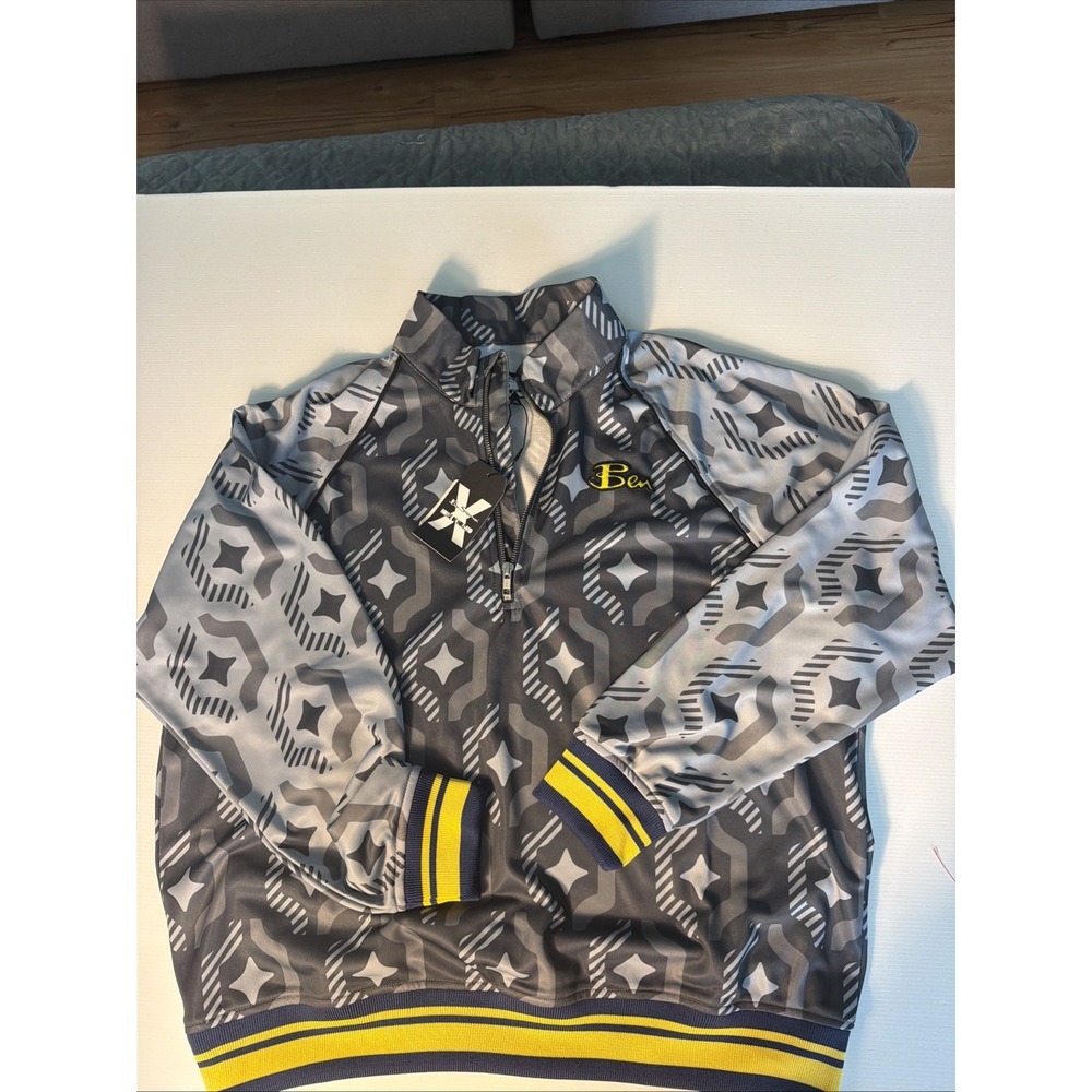 Ben Sherman x House of Holland Men's XL Geo Print Track Jacket NWT Rare